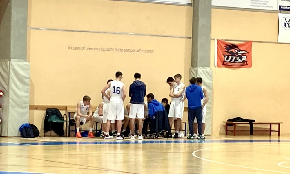 Partita basket Vigodarzere Padova squadra